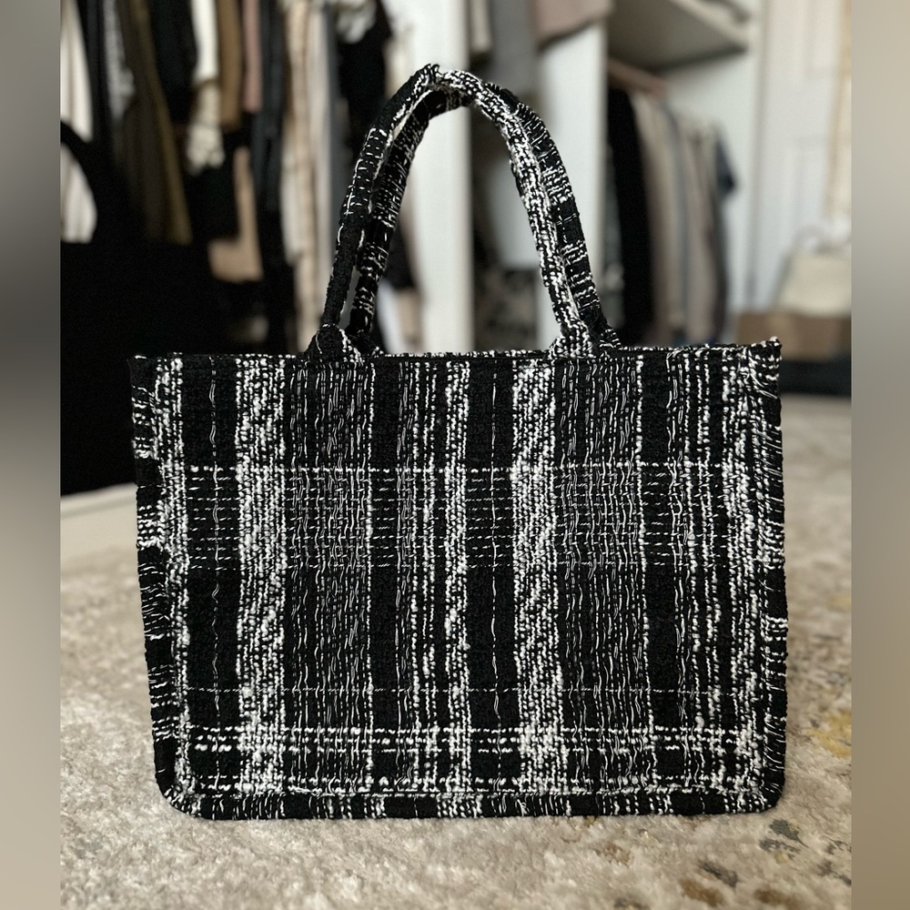 Tweed Tote Bag - New!